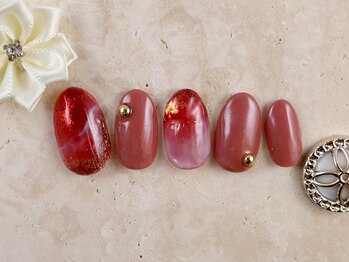 ショコ アンド ラム(Syoko&Lum)/☆ニュアンスレッド☆