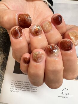 フィーカ(fi:ka)/ブラウンニュアンス　¥8900