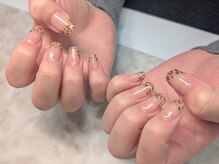 ヘアーアンドエステティック ヴェリス(hair&esthetic Velis)/ヒョウ柄フレンチ