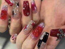 ゆびノさき イバラキシ(ibarakishi)/赤！個性派！