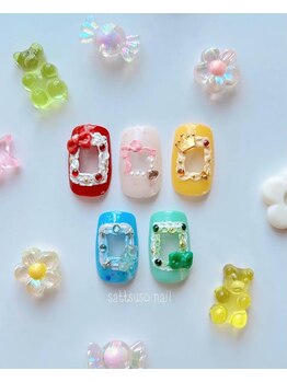 グリット(grit.)/【SATSUKI限定】ネイルデザイン