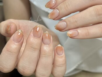 フォーシック 大森(fourchic)/オレンジネイル／ニュアンス