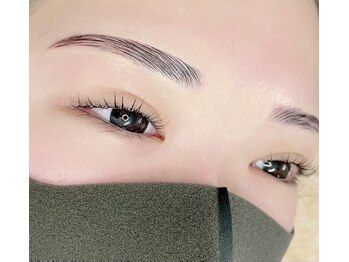 カリノ(carino)/一緒に作るアイブロウパーマ+Wax