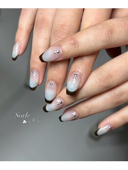 Sorle‐ソルレ‐/春のフレンチネイル