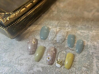 ミニョン(Mignon)の写真/シンプル派からこだわり派まで幅広くご対応◎定額ネイルもご用意あり★お気に入りの指先で毎日を華やかに♪