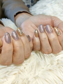 newパーツ＆ミラーネイル