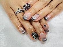 ユリシスネイル(ULYSSES NAIL)/シックなマグネットネイル