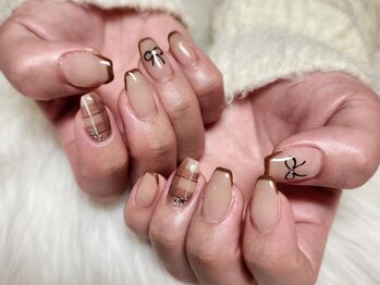 ネイルサロン ジュノ(JUNO)/アート4本 担当ちひろ