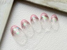 エストリブレ(estLivre)/ラメ＆フレンチ