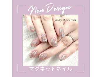 エクシア(ecxia)/マグネットネイル 大人ネイル