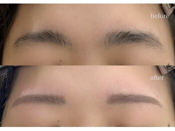 エヌジュ(N : ju)/眉WAXスタイリング