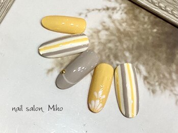 ミコ(Miko)/11月 定額デザイン¥8,800