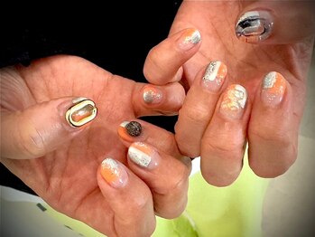 ヌル ネイル 堀江(NURU NAIL HORIE)/塗りかけニュアンス☆