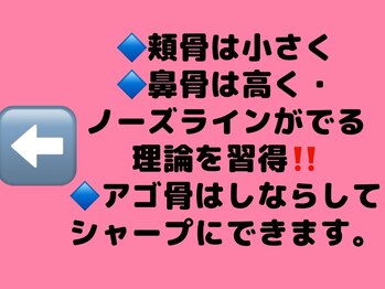 ラクタイセイタイイン 梅田茶屋町店(楽体整体院)/お顔の骨が小さくなる理論を証明