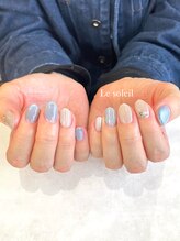ル ソレイユ(Le soleil)/マグネットネイル　by mikiko