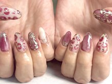 バタフライ 津田沼店(Butterfly)/マグネットレオパードネイル