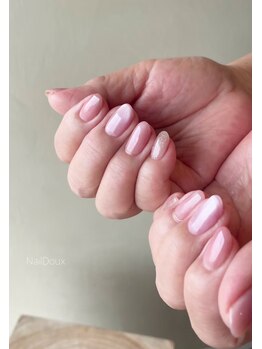 ネイル ドゥ 本店(Nail Doux)/上品ピンクマグネット