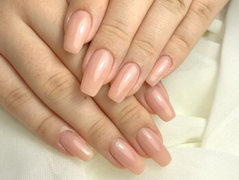 パダアット ヴァラネイル 天神南店(PADA at VALLANAIL)/ピンクワンカラー/ちゅるんnail