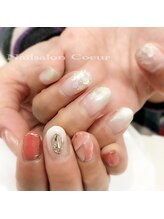 ネイルサロン クール(Nailsalon Coeur)/ちぐはぐネイル シェル