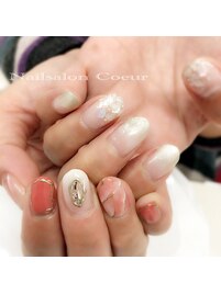 ちぐはぐネイル シェル