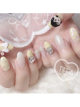 イエロー×ホワイト