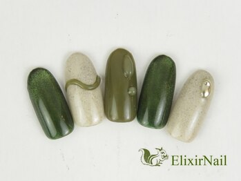 エリクサーネイル 神田(Elixir Nail)/シンプル &nbsp;/クーポン使用