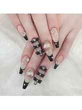 ラビィ 大阪心斎橋店(Raviy)/ガーリーフレンチネイル