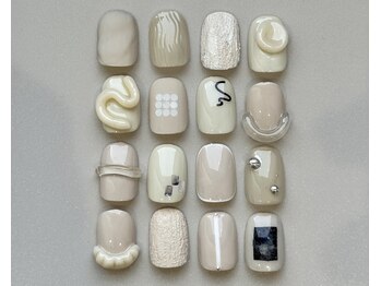 ガレリアエレガンテ KHビル店(GALLARIA Elegante)/ホワイトニュアンスアート