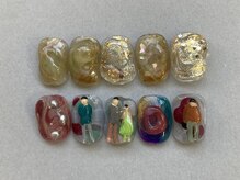 ネイルアンドアイラッシュ アールイー(Re)/Simple Art 6600