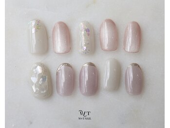 ダブティーネイル(W &T Nail)/R7.08WTシンプルデザインコース