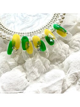 9月オフィスネイルサンプル