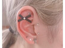 ルシェリ(Le cheri)/可愛い耳つぼジュエリー施術例☆
