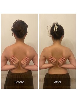 ベンザイ 新潟店(BENZAI)/背中に流れたバスト