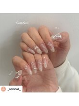 ソムネイル(Som Nail)/お客様ご持参のデザインです