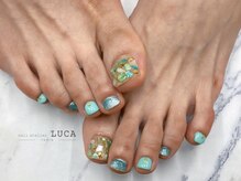 ネイルアトリエルカ(nail atelier LUCA)/W-773 大人可愛いシェルネイル
