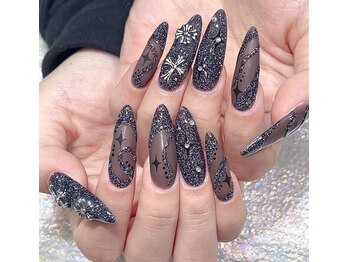 クイーンズビューティーサロン 歌舞伎町店(Queen's beauty salon)/チップ長さ出しアートやり放題