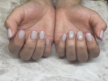 パーミル アイ アンド ネイル クマモト(permille ‰ eye&nail Kumamoto)/フレンチネイル