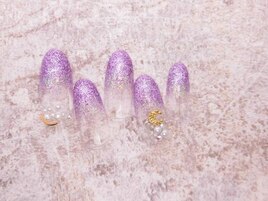 (2206）月ネイル