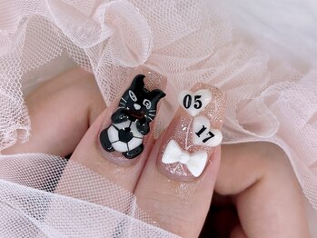 アリーズ(Allies)/3D 生誕ネイル