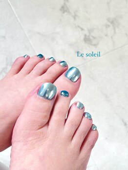 ル ソレイユ(Le soleil)/ミラーネイル by mikiko