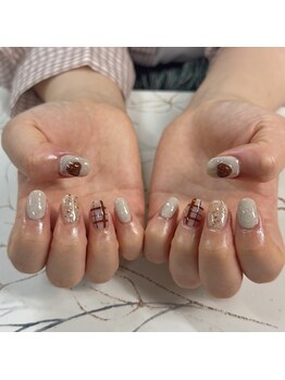 ガレ(Galet)/秋ブラウンチェック！