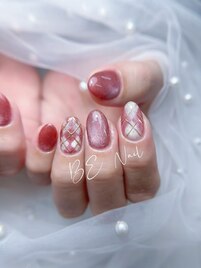 チェックネイル