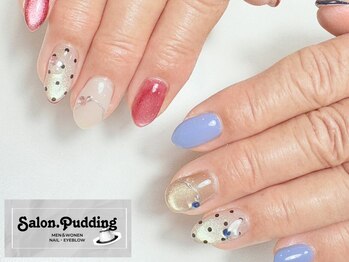 サロンドットプディング(Salon.Pudding)の写真/【持ち込み画像の再現性◎ア-トやり放題¥8200】丁寧なカウンセリングと「なりたい」を形にする圧倒的技術！