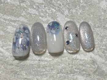ネイルサロン メイプル(Nail Salon maple)/紫陽花