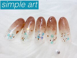 【定額】シンプルアート