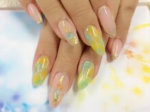 フォンテーヌブロー 野々市店(Fontaine Brow)/付け放題フリーデザインネイル