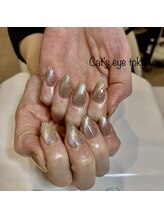 キャッツアイ東京 新宿店(Cat's eye TOKYO)/マグネットネイル