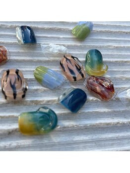 ハラジュクネイルズ(harajukunails)/ニュアンスやり放題｜60分