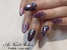 エーネイルサロン プラーカ本店(A-Nail Salon)/　桜ネイル