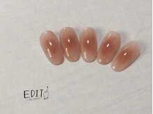 エディットワンバイユウリ(EDIT1 by youri)/冬といえば！チークネイル